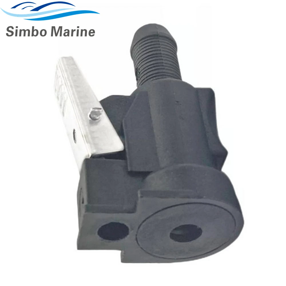 3/8 Fuel Line Connector 176445 for OMC Johnson Evinrude Outboards Engine Fuel Hose 775641 Replaces Sierra 18-8092 fuel line connector
