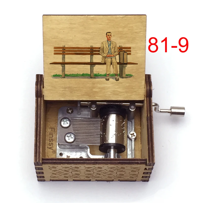 Forrest Gump Music Box Carousel Gift For Christmas Movie Fans Home Decor