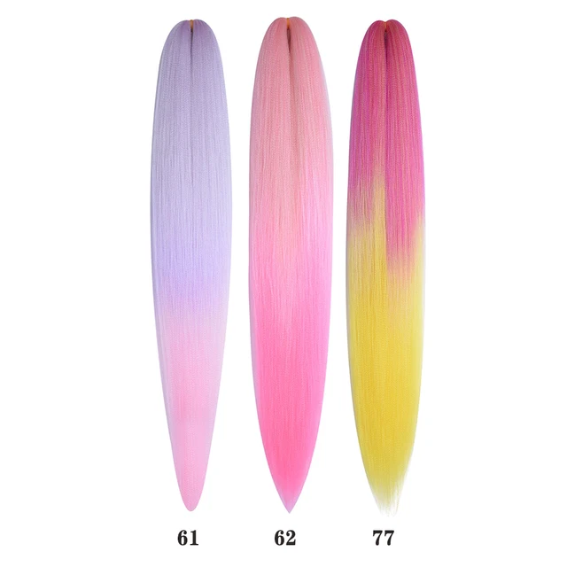 Synthetic Ombre Pre Stretched Kanekalon Hair Jumbo Braid 60g 3