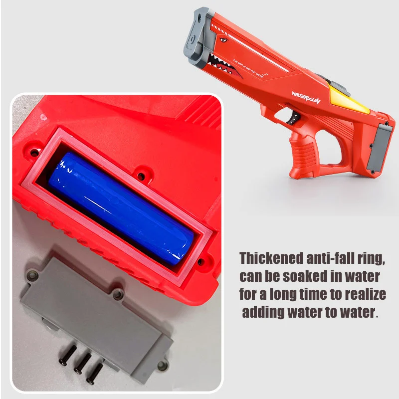 Water Guns For Adult Automatic Electric Water Gun Children Outdoor Beach Games Pool Summer Toys High Pressure Large Capacity Kid 6