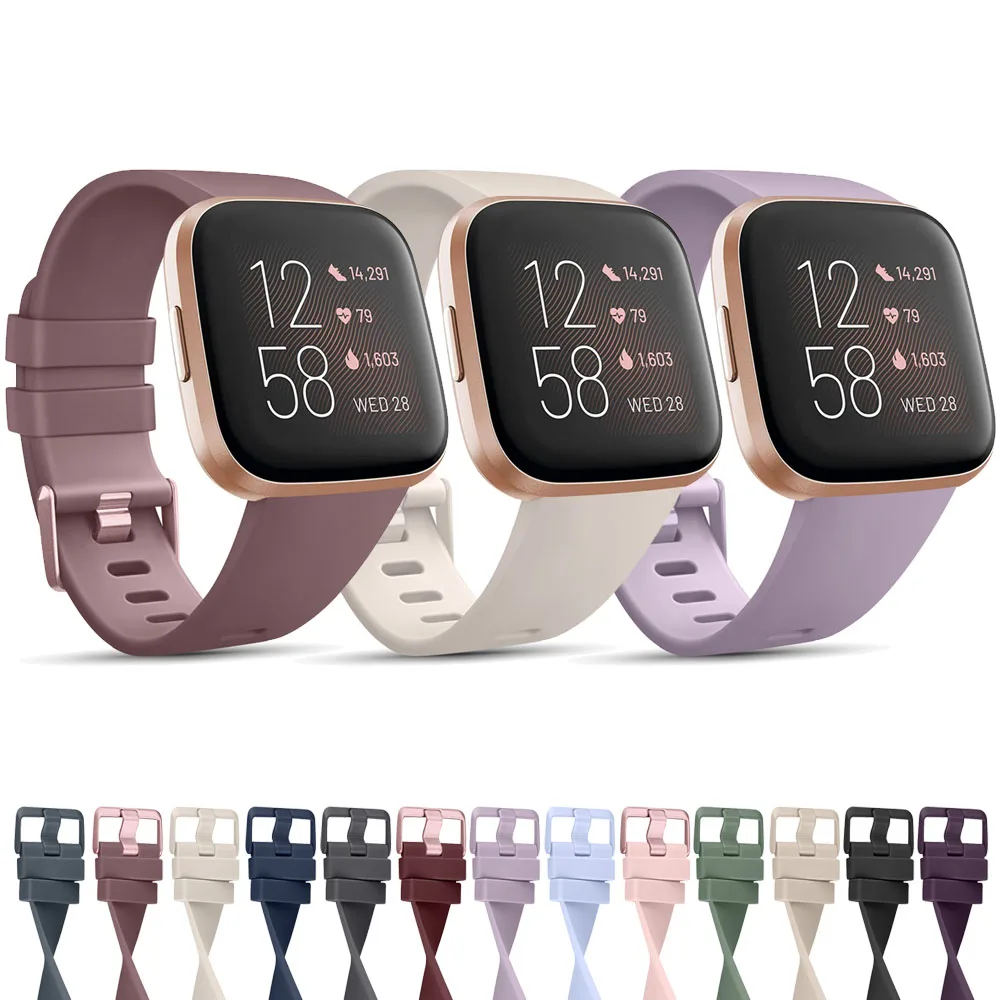 Cinturino In Tpu Morbido Per Cinturino Sportivo Fitbit Versa 1/Versa 2/Versa Lite Per Sostituzione Cinturino Fitbit Versa 2 Versa Se