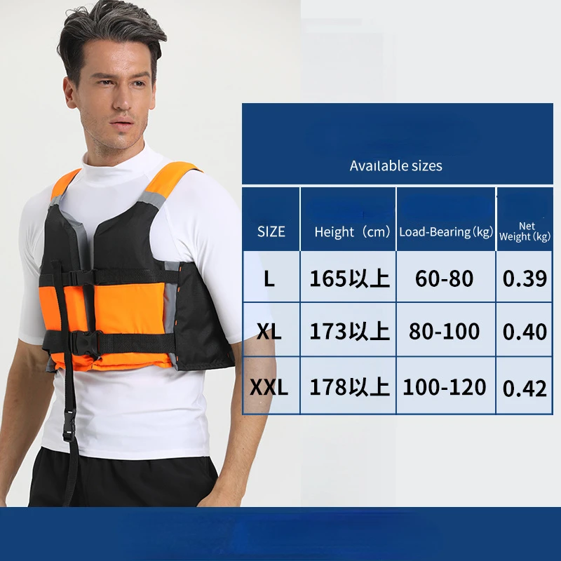 Highly Buoyant Life Vest for Adults with Thick Padding- Perfect for Surfing, Paddle Boarding and Boating