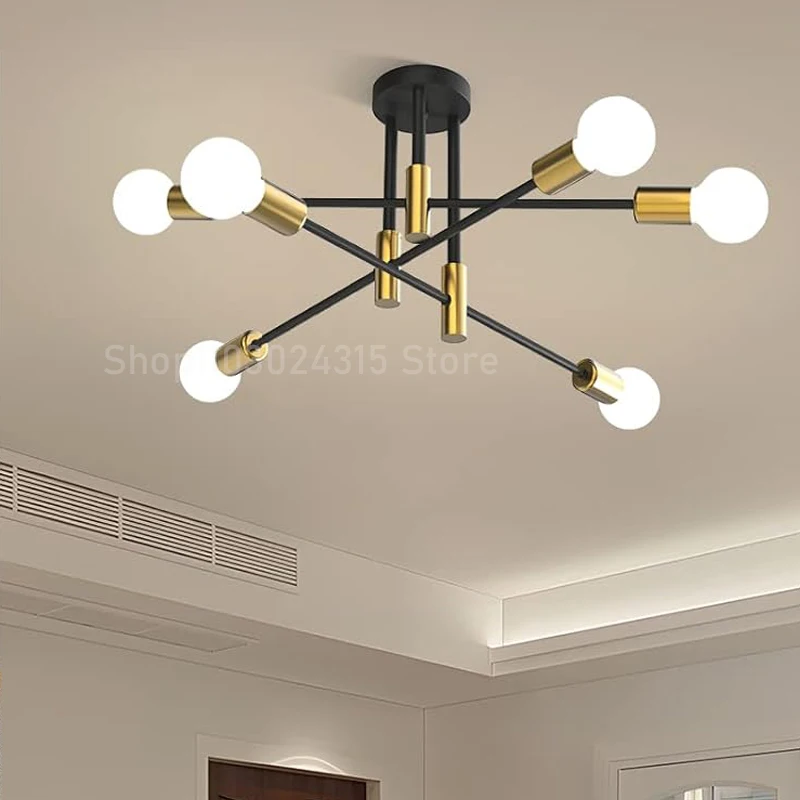 LED Chandelier Ceiling Chandelier Modern Nordic E27 for Restaurant Aisle