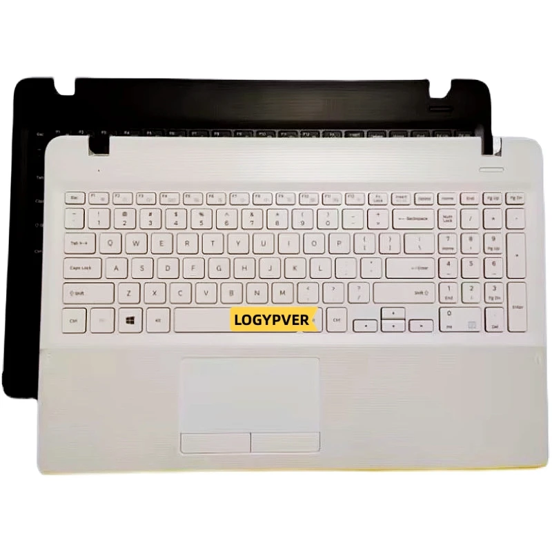 Teclado dos Eua para Laptop Palmrest Upper Cover Touchpad Inglês Fit para Samsung np 300e5k Np300e5k Np3500em Np300e5l 300e5l 3500el