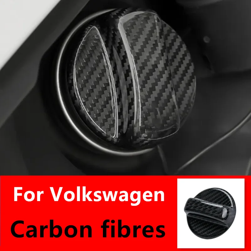 

Carbon Fibre Fuel Tank Cap For Volkswagen vw Sagitar Golf Passat B8 B7 B6 Tiguan ABT Fuel Tank Cap Decorative Cover