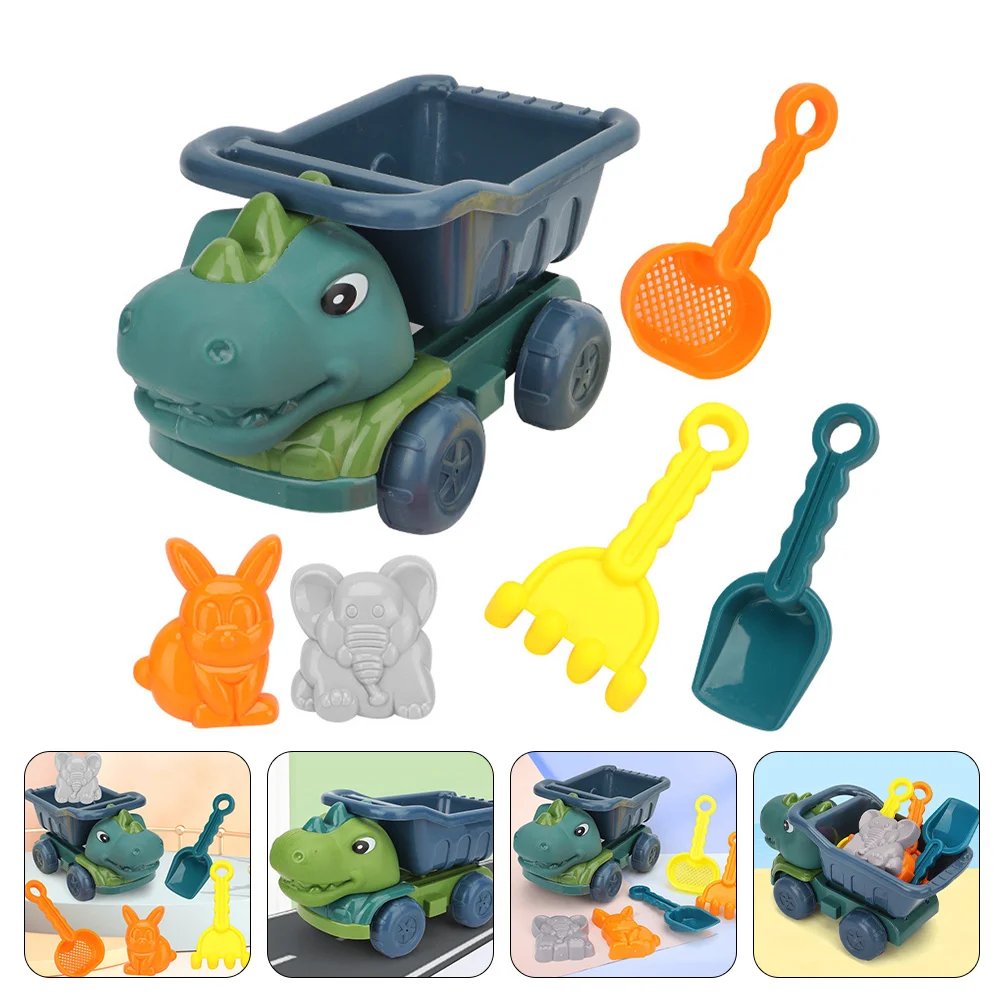 

S Sand Beach Kidsset Digging Outdoor Dinosaur Castle Sandbox Summer Play Children Mold Playing For Gardening Baby