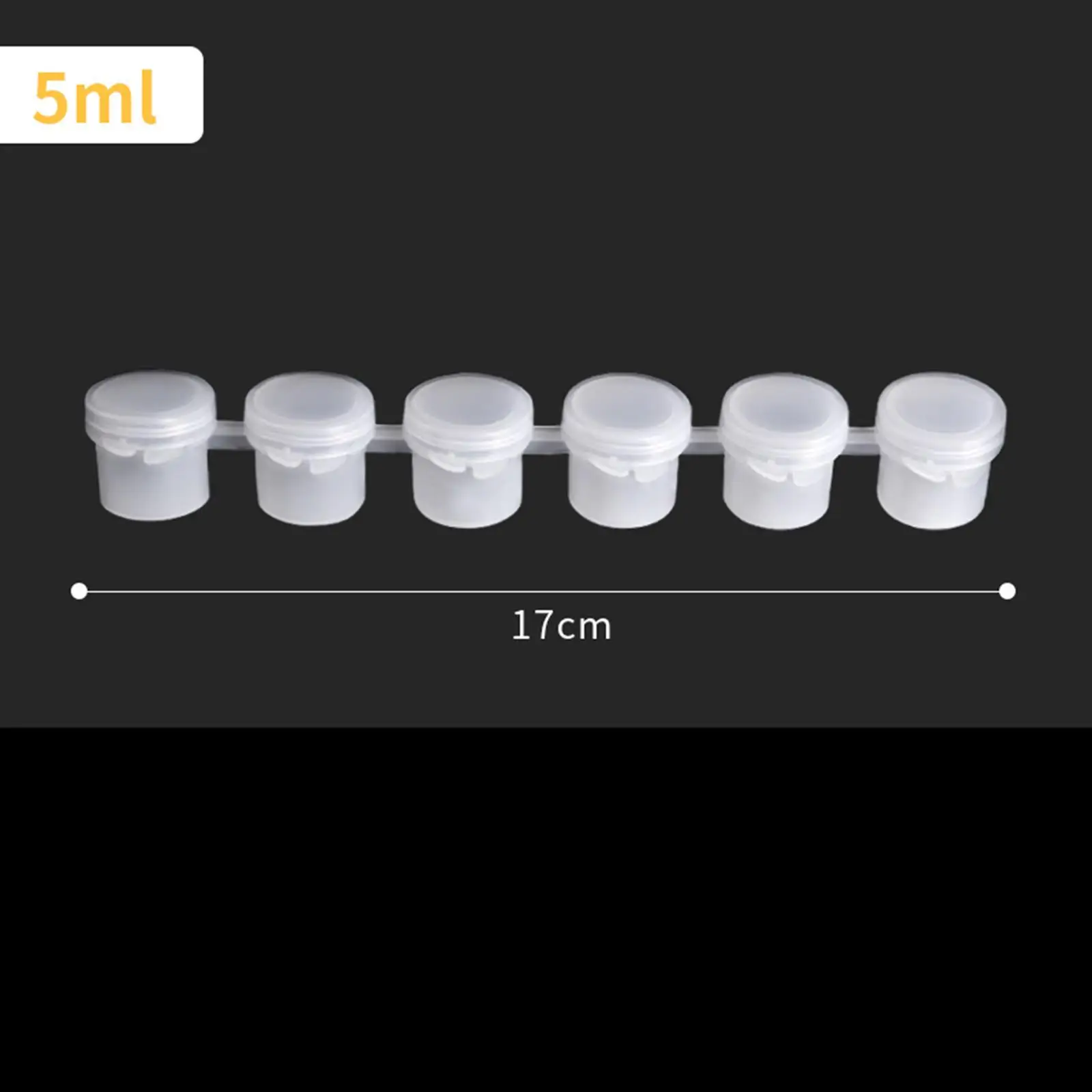 빈 페인트 용기 스트립 가벼운 어린이 성인 공예 파티 휴일 축제 학교 가정을 위한 내구성 있는 아크릴 페인트 용기