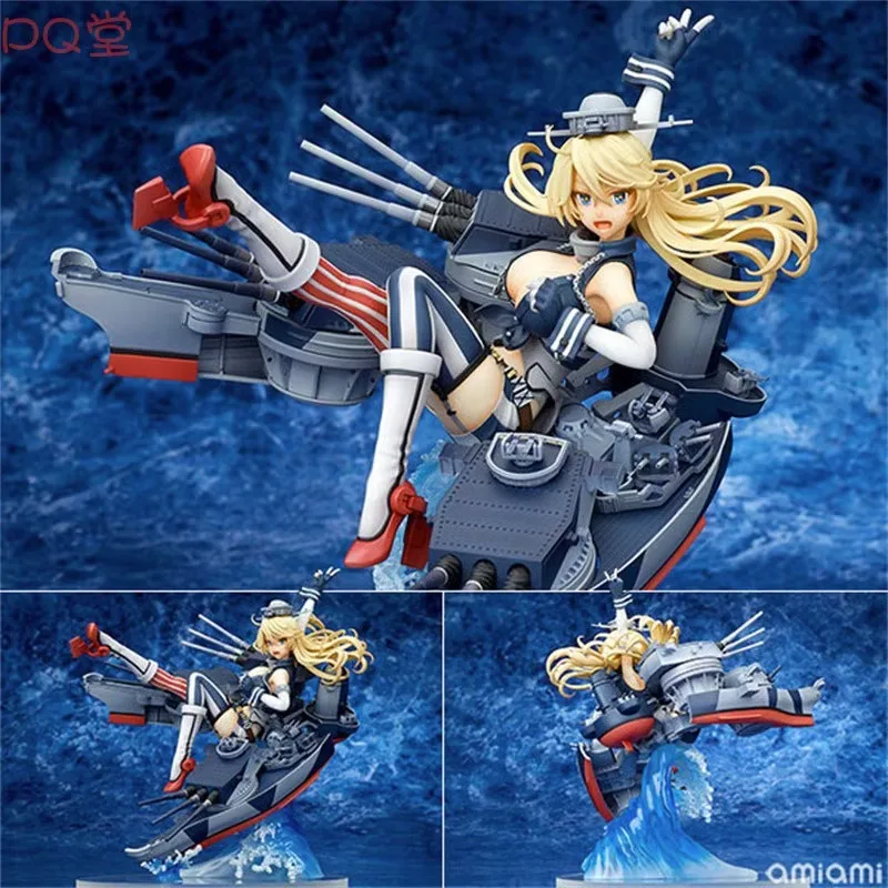 

100% Original QuesQ Kantai Collection Iowa Genuine PVC Action Figure Anime Figure Model Toys Collection Doll Gift
