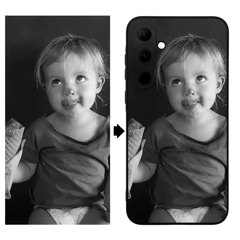 Custom Photo Silicone Soft Phone Case - Personalized Protective Cover