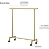 Kids Clothing Racks,Child Dress up Racks with Hooks, Metal Pipes Costumes Garment Hanging Racks,Small Rolling Clothes Racks 3