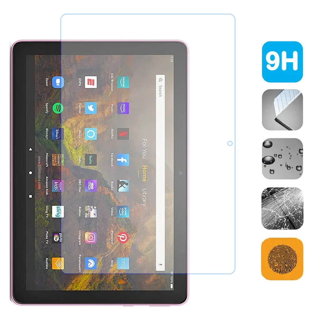 Packs Tempered Glass For All-new Amazon Fire HD 10 2023