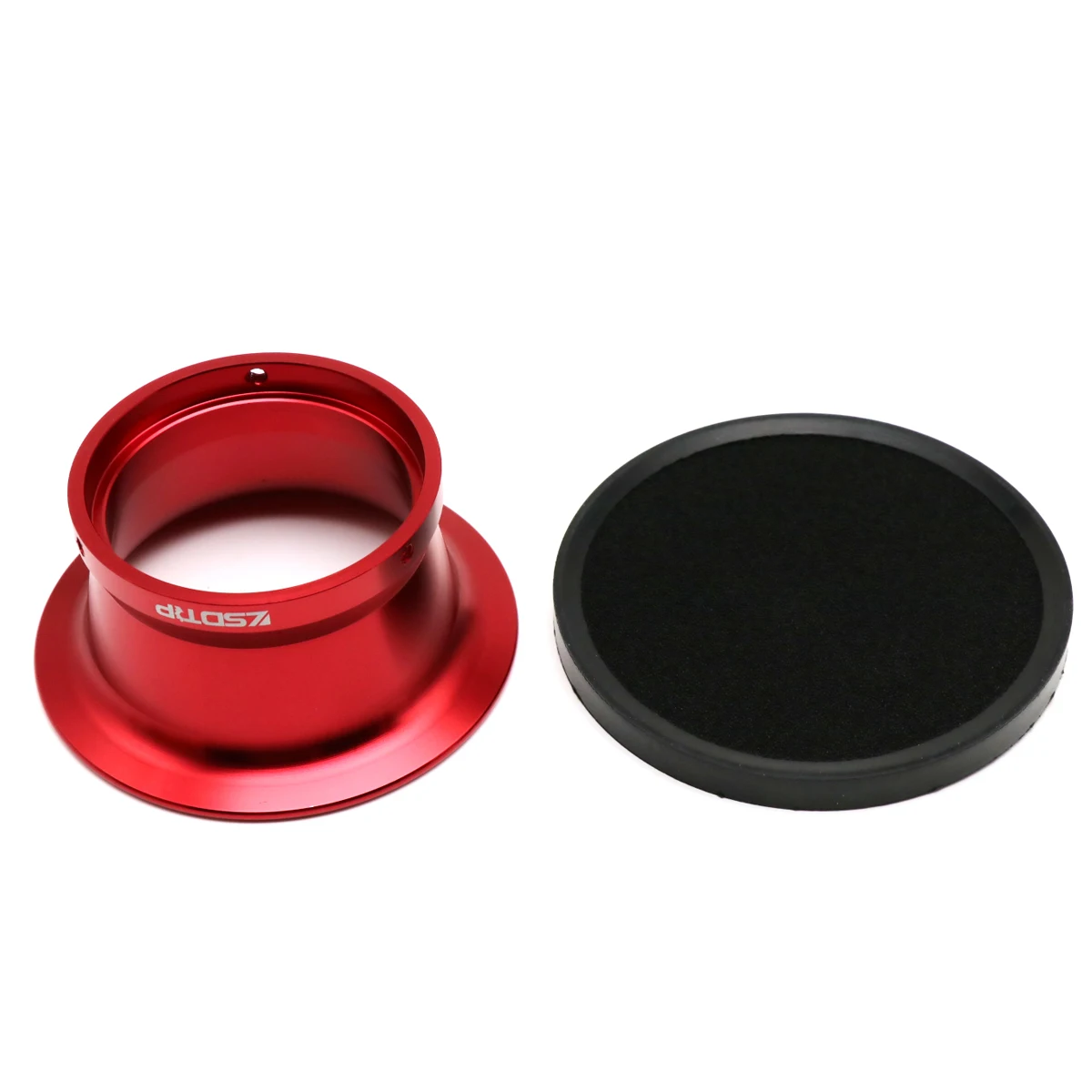 ZSDTRP 63mm 오토바이 기화기 에어 필터 인터페이스 PWM PWK 34 36 38 40 42mm 용 메쉬 네트가있는 윈드 컵 혼 속도 스택