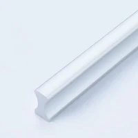 มือจับตู้ครัวและมือจับลิ้นชักขนาด 64 มม.-320 มม. สีเงิน สำหรับตู้เสื้อผ้า เฟอร์นิเจอร์ ประตู ลิ้นชักอะลูมิเนียม และอุปกรณ์ฮาร์ดแวร์ 1