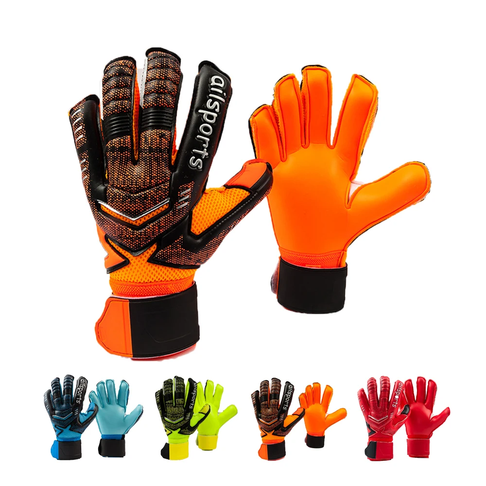 

Professional Goalkeeper Gloves Finger Protection Thickened Latex Soccer Goalie Gloves Football Goalkeeper Gloves