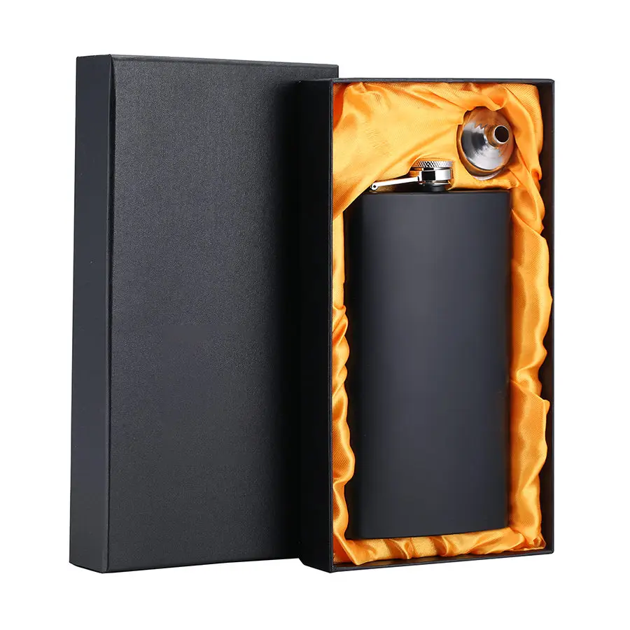 Description Picture 6 of item12oz Alcohol Hip Flask Stainless Steel Outdoor Portable Drinking Pocket Bottle Flask Wine Drinkware for Travel Camping