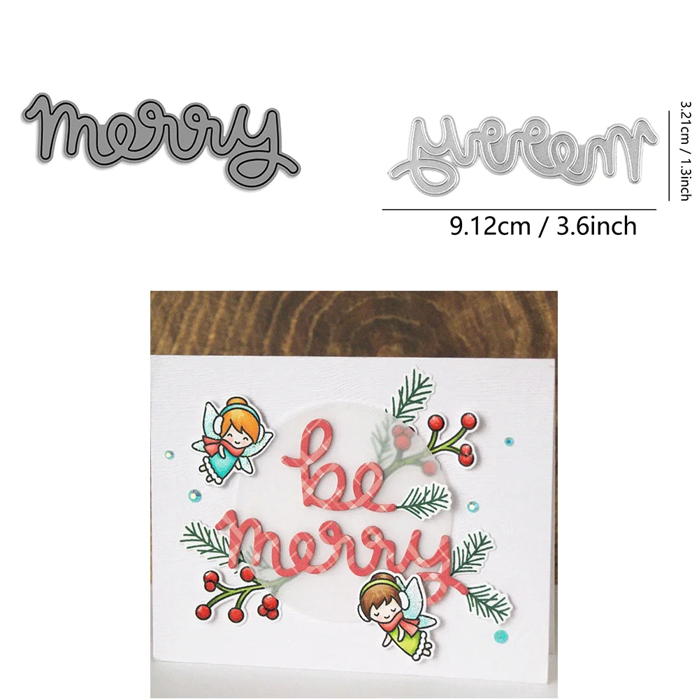 Bauen Sie einen Schneekugel aus Metall, Stanzformen, Liebesprägung, gestanzter Kranz, Add-On für DIY-Kartenherstellung, Scrapbooking, Bastelbedarf – Detail 5