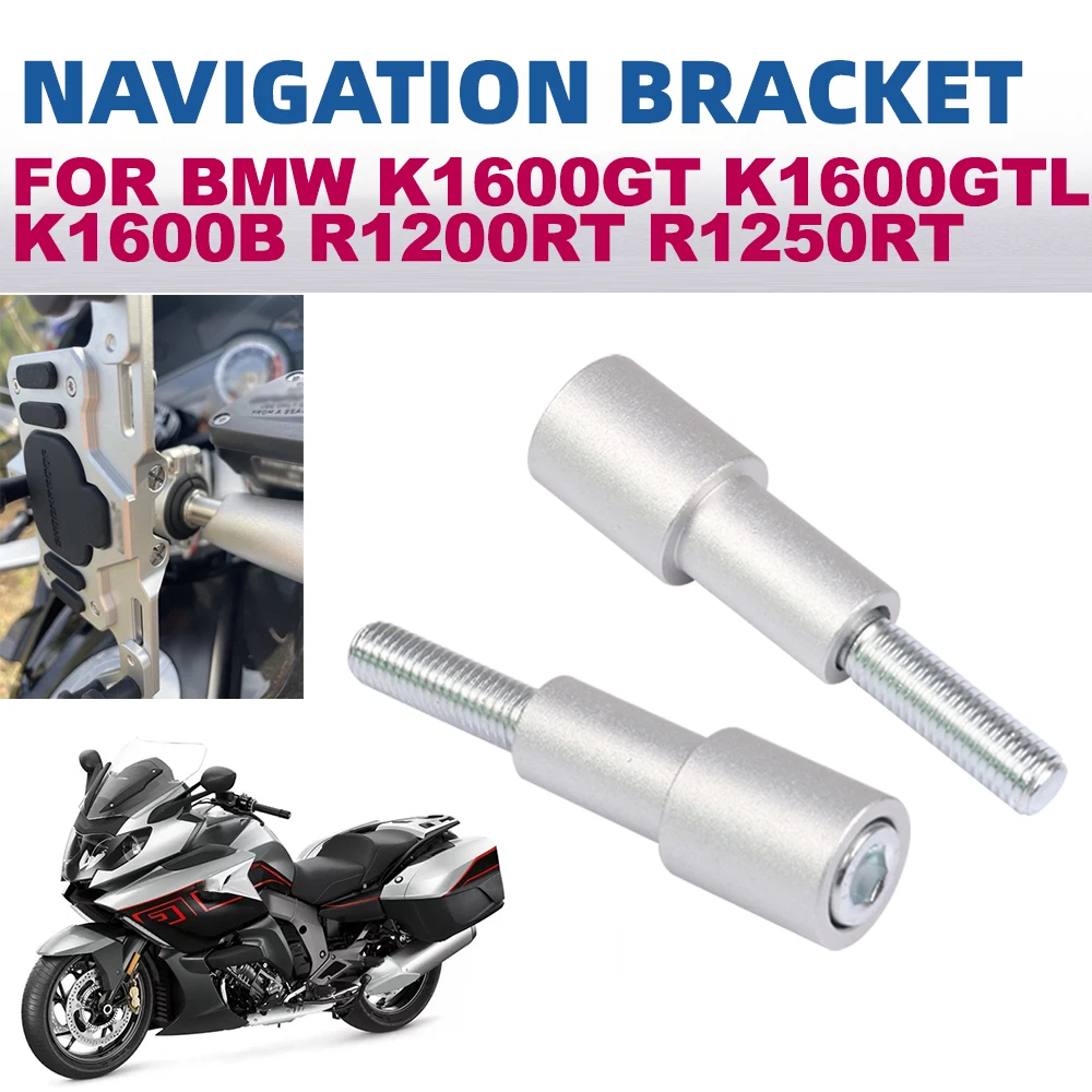 Navigazione Di Supporto Dell'Asta Di Estensione Della Staffa Del Telefono Del Riser Mobile Del Motociclo Per Bmw K1600Gt K1600Gtl K1600B Gt K 1600 Gtl