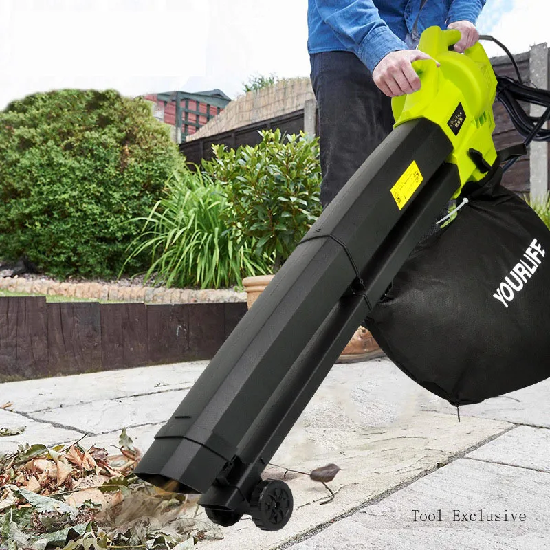 Garden Leaf Blower High-power Portable Garden Leaf Shredder 3 In 1 Blower 3000W And Suction Dual Purpose Blow air blower electric blower