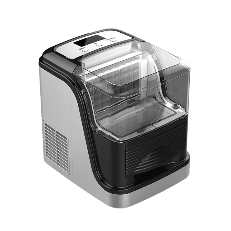 

Горячая Распродажа, высококачественный домашний мини-Морозильник с льдогенератором, 32 шт. прозрачных кубиков льда в каждой партии