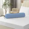 Solid Color Long Cylindrical Pillowcase Removable Washable Bedroom Neck Bolster Pillowslip Household Durable Pillow Case 5