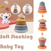 Baby Toys 6-12 Months, Montessori Toys for Babies 6-12 Months, Incl Stacking Building Blocks & Soft Infant Teething Toys & Senso 2