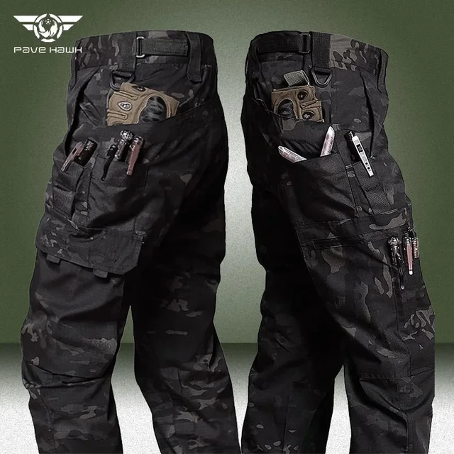 Pantalones Tácticos Militares Para Hombre, Ropa De Combate, Swat, Informal,  Color Negro - Militar - AliExpress