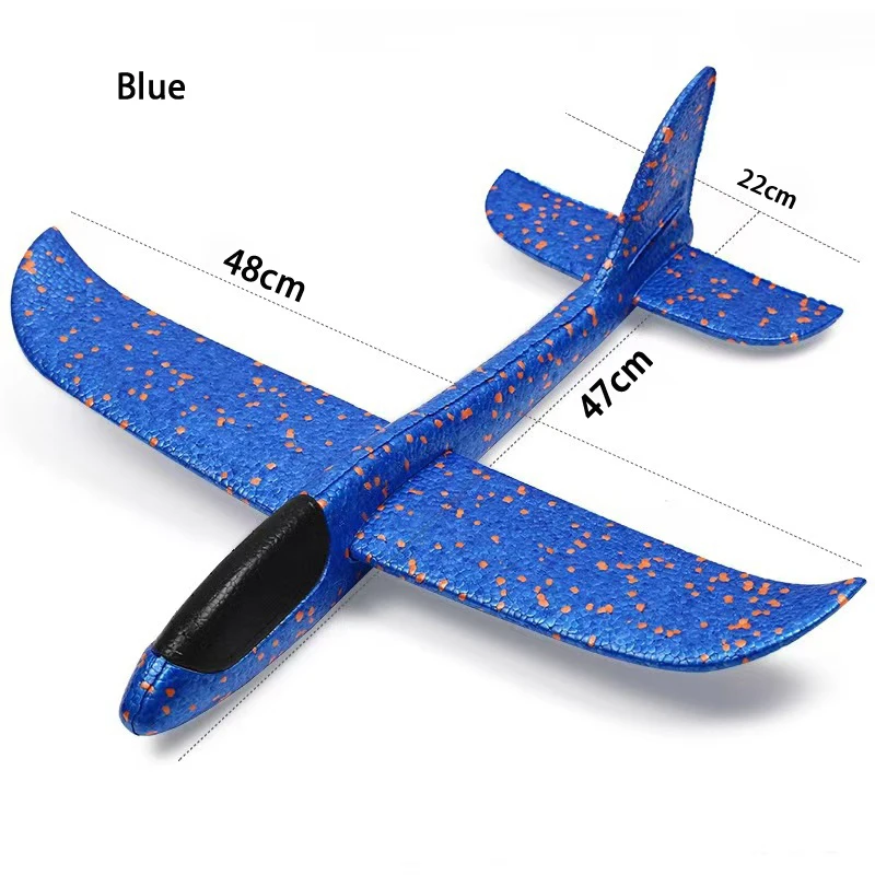 Large Foam Glider Airplane Toy for Outdoor Play – Children's Gift