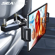 SEAMETAL-텔레스코픽 자동차 전화 홀더 태블릿 홀더, 흔들림 방지 태블릿 마운트 4-12.9 인치 범용 전화 스탠드 아이폰 iPad