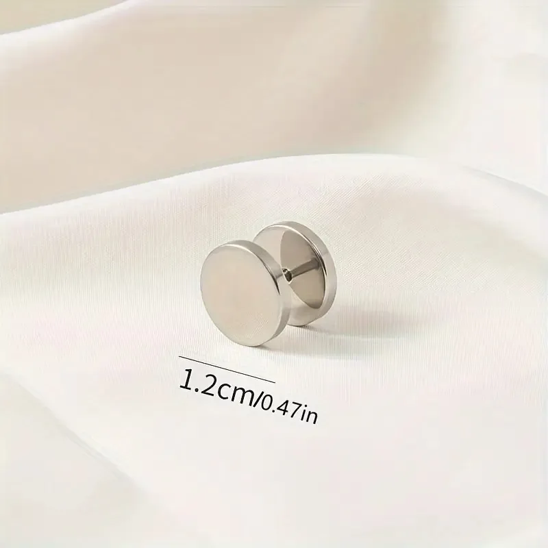 Alpinleux 20 Bottoni Staccabili Senza Cucire Per Jeans, Pantaloni E Camicie - Bianco, Diametro 11,2 Mm