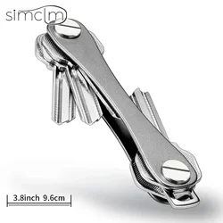 Compact Keychain Holder with Bottle Opener - Ideal Men's Gadget & Gift - 1 PCS (Sliver A)