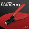 Large Opening Nail Clippers Gray Nail Trimmer Thick Nails for the Elderly Individual Household Nail Clippers Durable 1