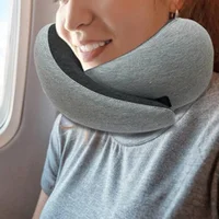 Travel Neck Pillow Travel Neck Cushion Durable U-shaped Travel Pillow Non-deformed Airplane Pillow 2