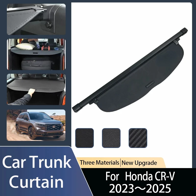 

Car Trunk Curtain For Honda CR-V CRV CR V 2023 2024 2025 Scratch resistant Trunk Covers Rear Rack Partitions Shelter Accessories