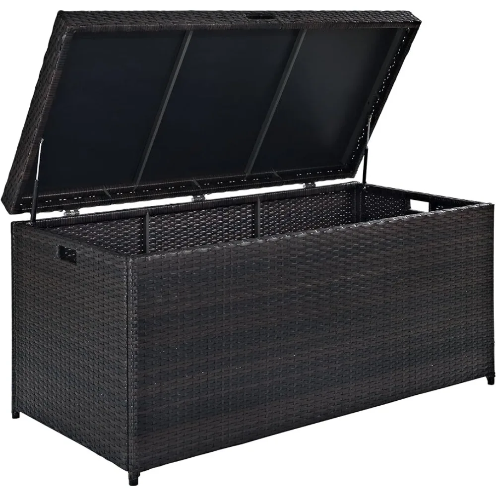 

Brown Organizers Storage Box CO7300-BR Palm Harbor Outdoor Wicker Storage Bin Mysterious Technology Box Shoerack Safe Deposit