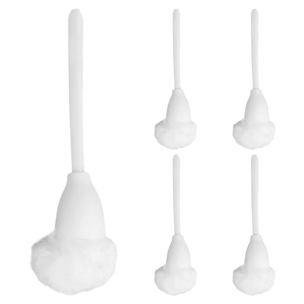 5Pcs 프리미엄 화장실 청소 브러쉬 욕실용 부드럽고 촘촘한 강모 홈 호텔 사무용품 화장실 브러쉬 심플