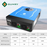 Onduleur solaire Sumry 3KW 3.8KW 6.2KW 24/48V hors réseau à onde sinusoïdale pure avec contrôleur de charge MPPT 2