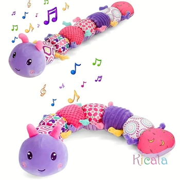Musical Caterpillar Sensory Baby Toy 1