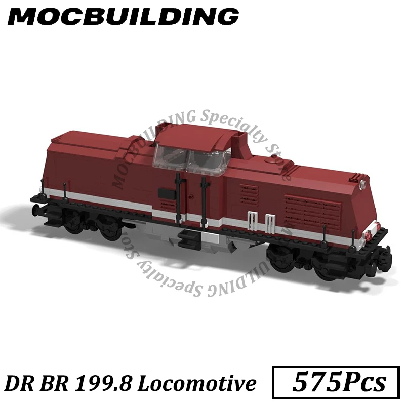 

DR BR Locomotive Train Model MOC Building Block DIY Brick Toy Gift Display Construction Toys Birthday Christmas Present