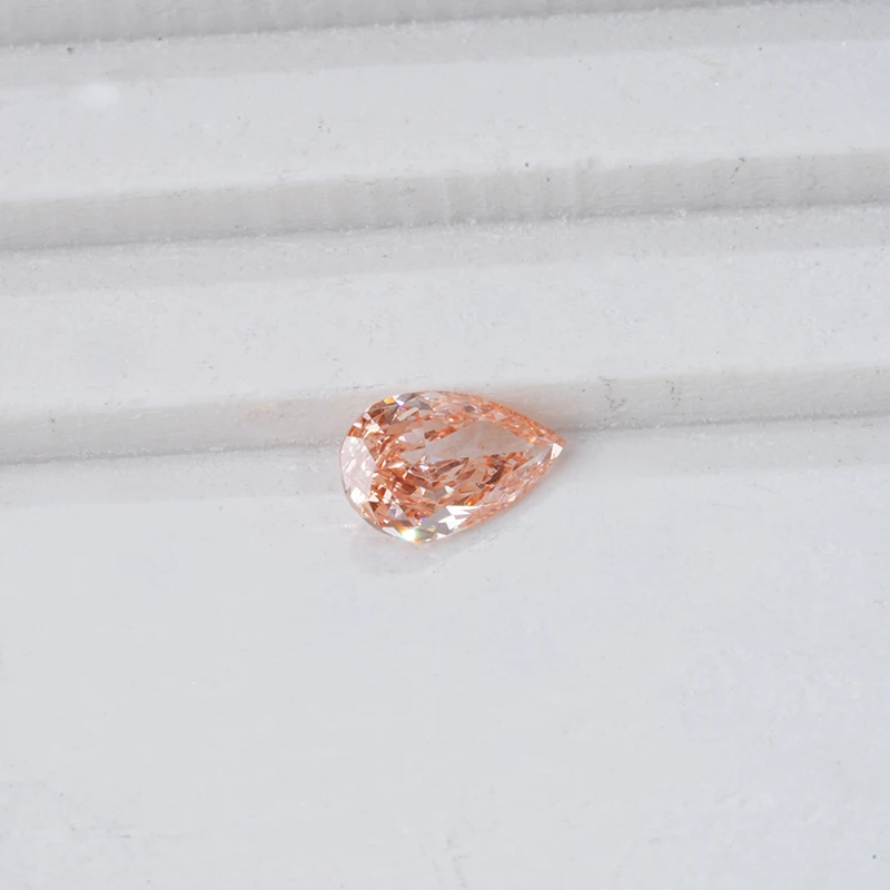 

HPHT Lab Grown Diamonds Gems Pink Diamant Pear Cut Diamantes Gemstones Without Certificate Gemstone Diamond Jewelry Making