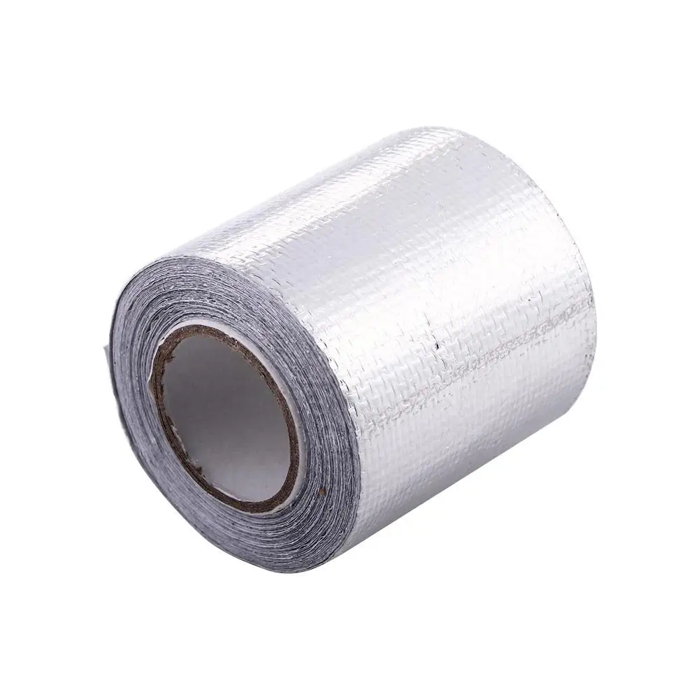 Heat Shield Self-Adhesive Fiberglass Tape - Retardant Exhaust Pipe Protection Wrap