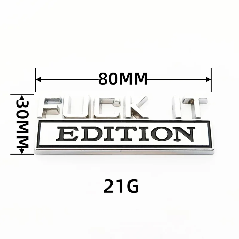 3D 자동차 금속 자동차 리프 사이드 펜더, 수하물 칸 로고 배지 스티커, 자동차 장식 액세서리, 개조 바디 배지, 1 개
