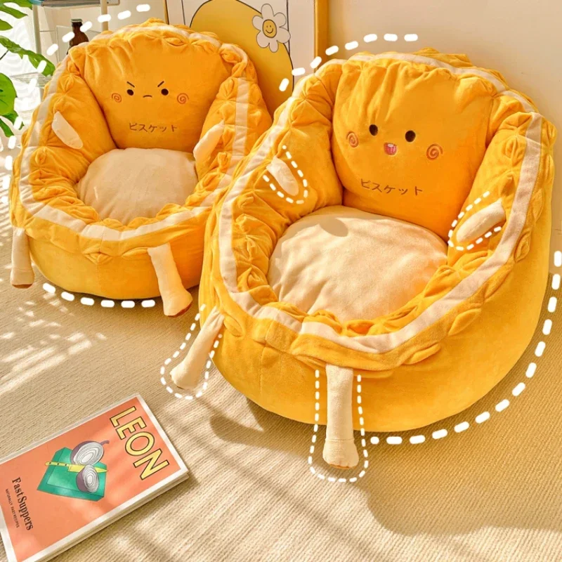 Chair Floortop Cushion, Lazy Sofa, Bay Window, Balcony, Futon Beanbag Sofa,Soft Sofa for Kids, Pet for Cat and Dog 2