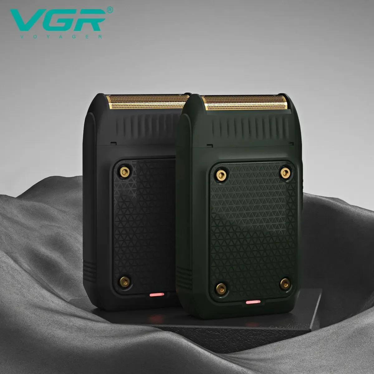 VGR Shaver Portable Reciprocating Aluminum Foil Shaver Rechargeable Professional Machine Shaving Electric Shavers for Men V-353 electric shaver