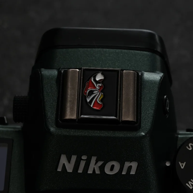Peking Opera Camera Hot Shoe Cover for Sony A6300/6400 A6000 Nikon Canon 1dx3 Olympus O-M1 Fujifilm Metal Camera Decoration