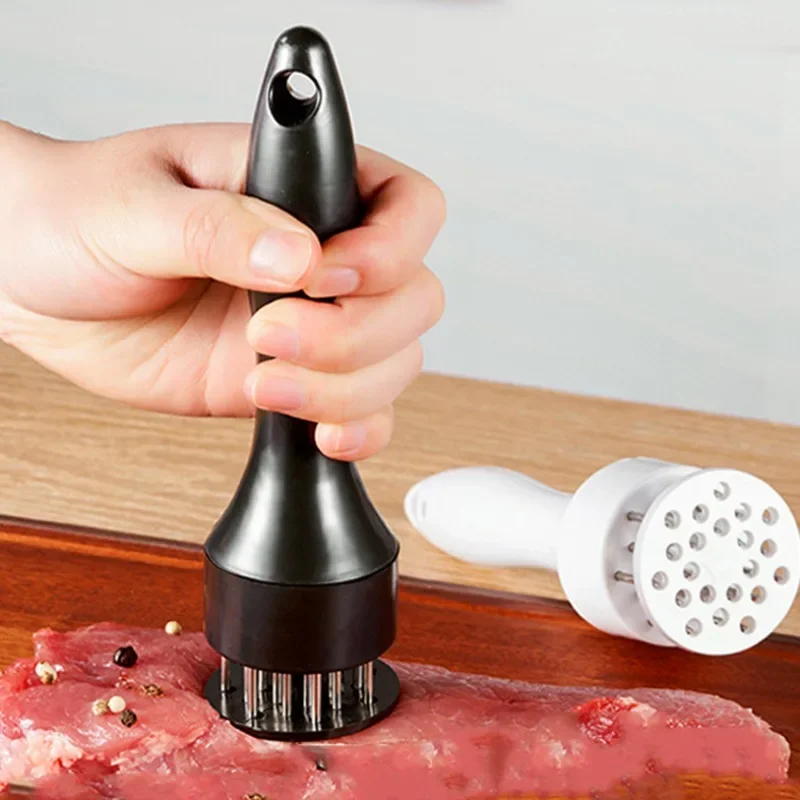 Meat Tenderizer Professional Stainless Steel Kitchen Tools Cooking Accessories Steak Tenderizer Needle Rib Breaker