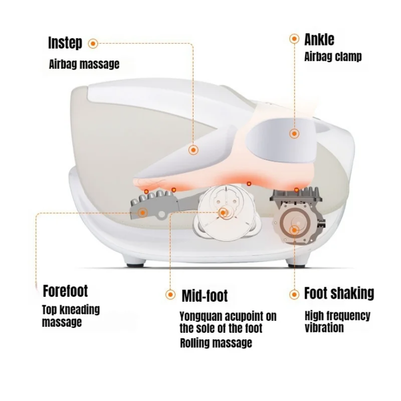 Automatic Foot Massage Machine with Air Bag for Calf Relaxation