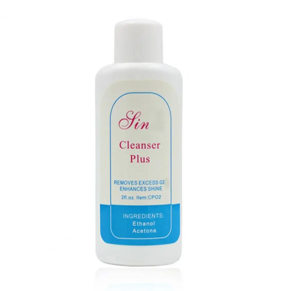 Cleanser Plus Compact Polish Cleanser Universal Multifunctional  Vintage Nail Glue Washing Gel Cleaner