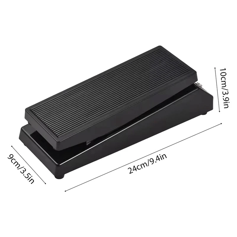 Professional Guitar Volume Pedal Volume/Classic Wah Sound Mono/Dual Channel 6.35Mm Input/Output Guitar Volume Pedal-Y41A