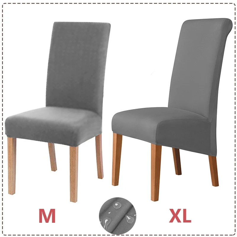 Elegant Elastic Dining Chair Covers - Stylish Seat Protector