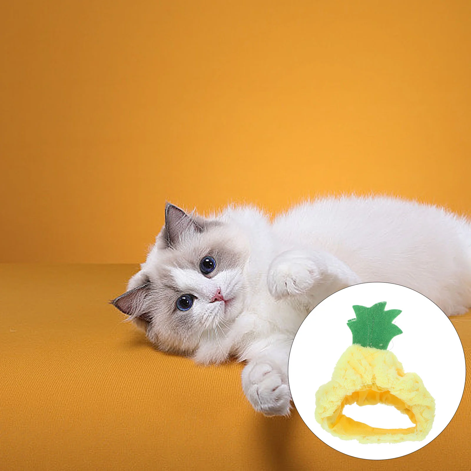 

Cat Hat Pet Clothing Puppy Headwear Cartoon Dog Cap Pets Clothes Novelty Plush Headdress